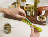 Juego de cuchara colador y tenedor 2 en 1 de JosephJoseph