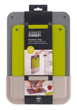 Set 2 tablas de cortar + estuche adhesivo de JosephJoseph.