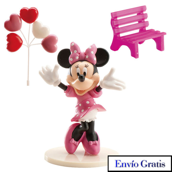 Decoración para pastel infantil de Disney Minnie Mouse